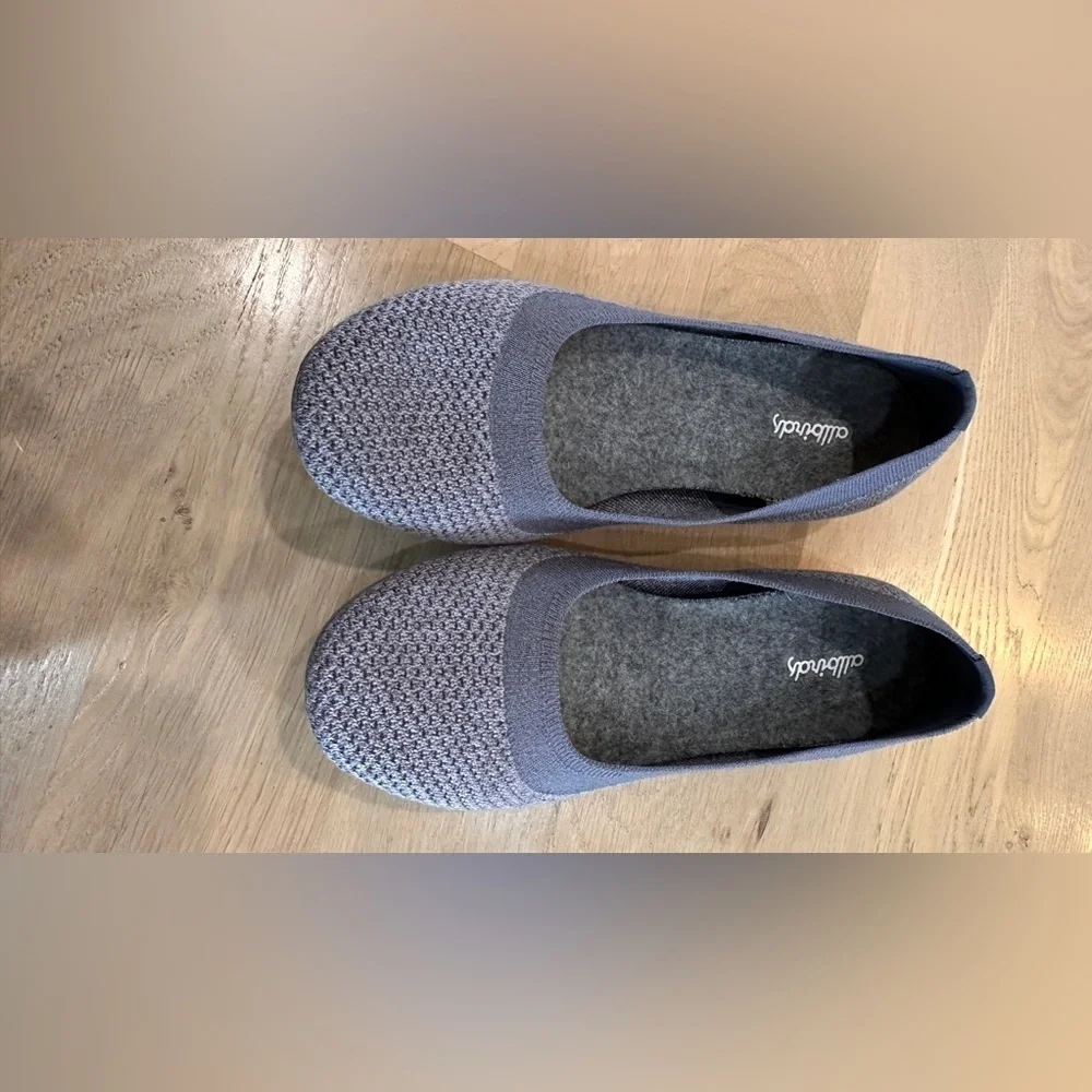 Allbirds Tree Breezers women’s flats mist gray size 8.5